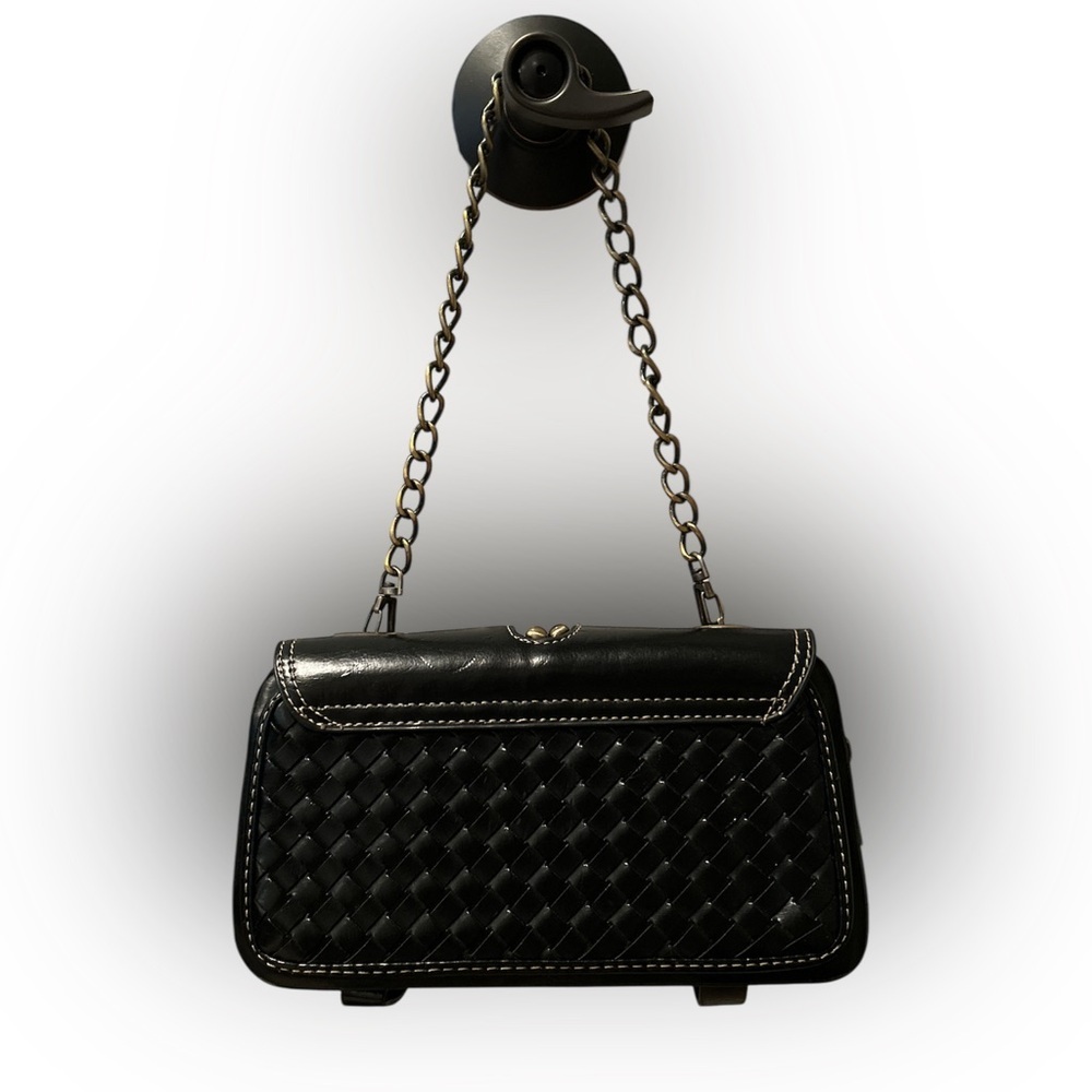 EUC Black Quilted Chain Bag - Picture 2 of 10